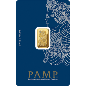 NEW Fortuna Gold Rectangular Ingot - 2.5 g - buy online UK