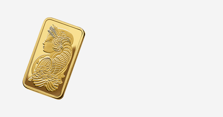 Investment gold bars and coins