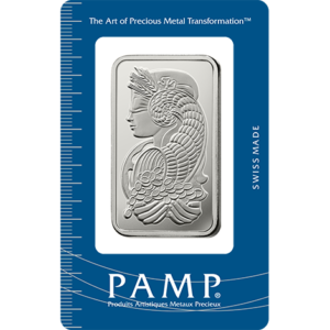 Fortuna Silver Rectangular Ingot - 1 oz - buy online Manchester, UK